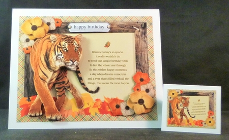 Happy Birthday Tiger by Michelle Chivers