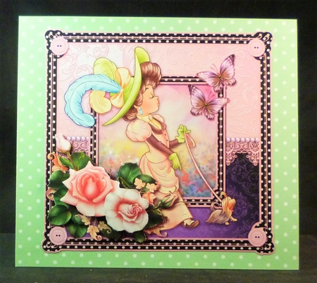 Out And About 8X8 Topper by Michelle Chivers