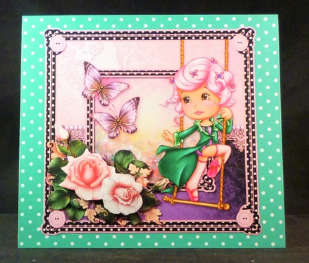 TheBeautifulAerialist 8X8 Topper by Michelle Chivers