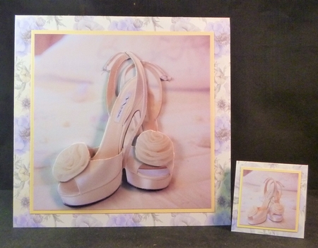 Tying The Knot 33 - Weddings & Handfastings - 3D Decoupage + Matching Insert & Tag  by Michelle Chivers