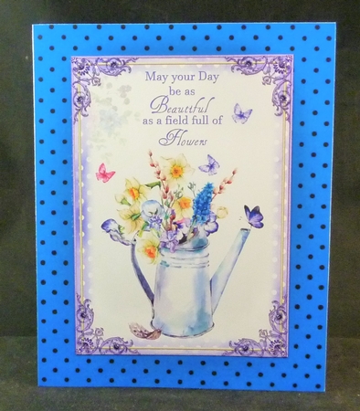 2 Birthday Watering Can Card Fronts by Michelle Chivers