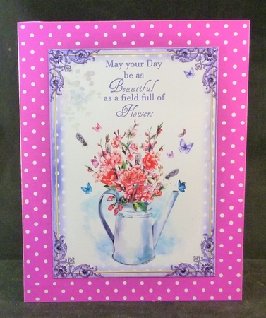 Watering Can Birthday Card Fronts Set 2 by Michelle Chivers