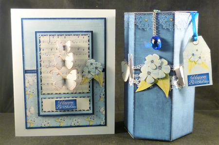 Box and Cardtopper with Insert 963 by Michelle Chivers