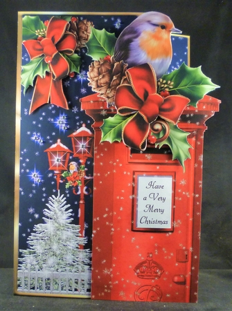 Wait a Minute Mr Postman - Christmas Robin by Michelle Chivers