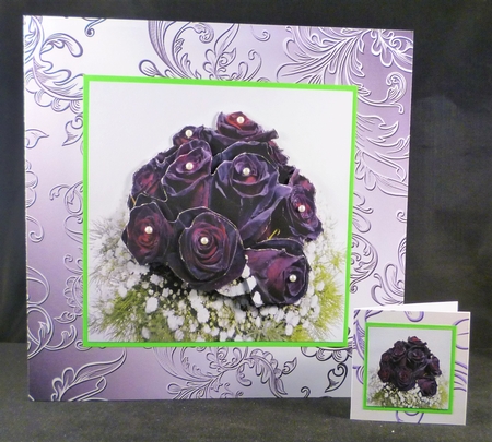 Tying The Knot 59 - Weddings & Handfastings - 3D Decoupage + Matching Insert & Tag  by Michelle Chivers