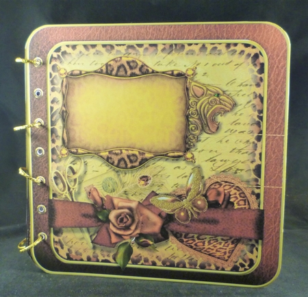 The Crafty Jaguar 8x8  Ultimate Organiser/Journal for Crafters by Michelle Chivers