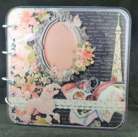 Ooh La La I Love it! 8x8  Ultimate Organiser/Journal for Crafters by Michelle Chivers