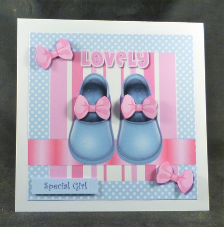Cute Birthday Girl Shoes by Michelle Chivers
