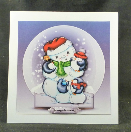 Snowglobe  Just Chillin by Michelle Chivers