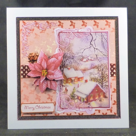 Village at Christmas by Michelle Chivers