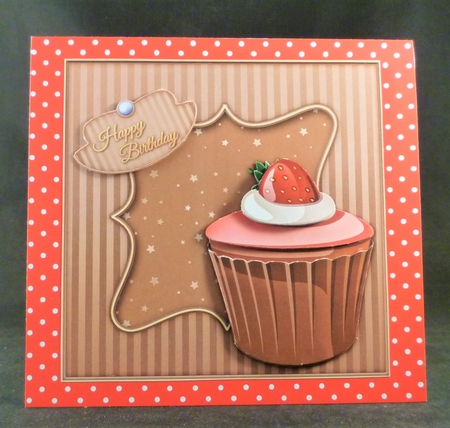 Strawberry Cupcake by Michelle Chivers