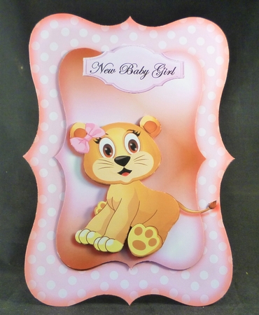 Scallop Topper new baby Girl by Michelle Chivers