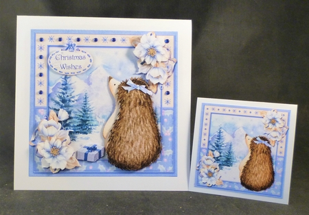 Christmas Hedge-Hugs by Michelle Chivers
