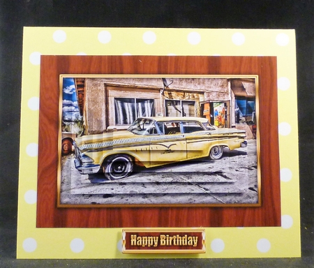 Yellow Cab 3 Page Pyramage  Mini Kit by Michelle Chivers