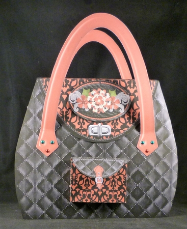 Time to Celebrate. Luxury 8x8 3d Gatefold Card and Designer Gift Bag Kit by Michelle Chivers