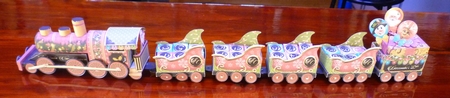 The Santa Clause Express 3d Advent Train Kit by Michelle Chivers