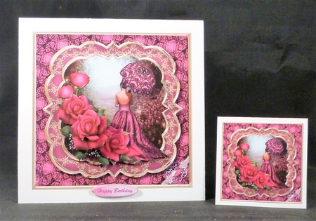 Enchanted Garden Layered Card Mini Kit by Michelle Chivers