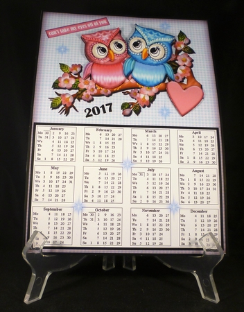 Cannot take my Eyes of you Calendar 2021 by Michelle Chivers
