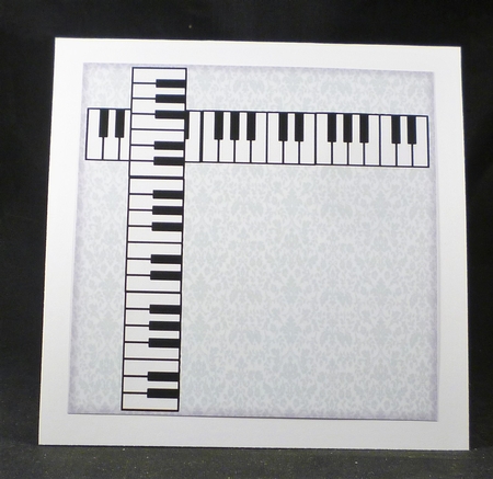 A Musical Christmas card topper  INSERT by Michelle Chivers
