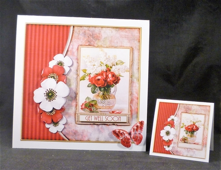Vintage Roses and Flowers 1057 by Michelle Chivers