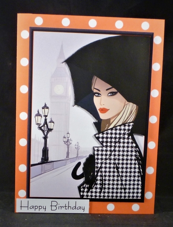 A Rainy Day in London Sheet by Michelle Chivers