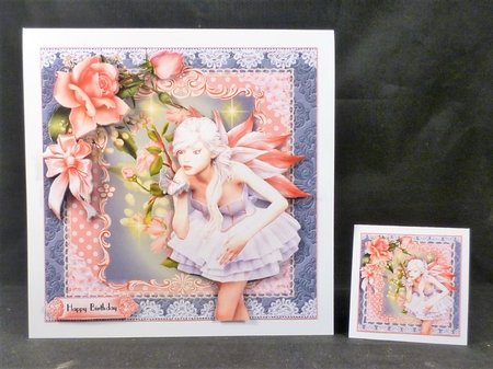 The Bottom Of My Garden Card Front Kit by Michelle Chivers
