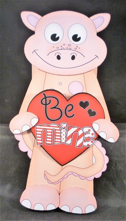 3D On the Shelf Card Kit - Valentine Heart Love & Romance Little Dinosaur Dela by Michelle Chivers
