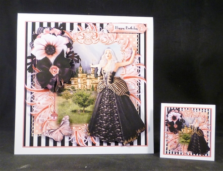 Princess For The Day Card Front Kit by Michelle Chivers