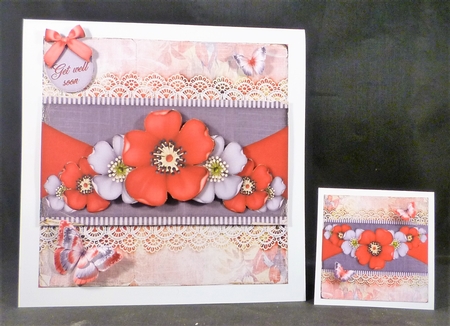Vintage Lace Wildflowers 1113 by Michelle Chivers