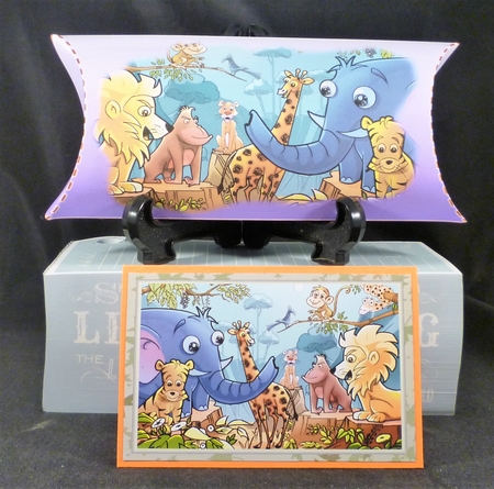 Birthday Jungle Animals by Michelle Chivers