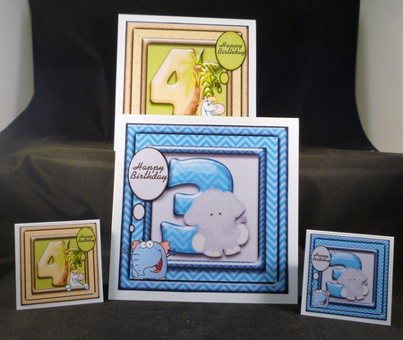 Its Your birthday 1-9 topper bumper kit  1146 by Michelle Chivers