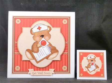 Get Well Bear Kit by Michelle Chivers