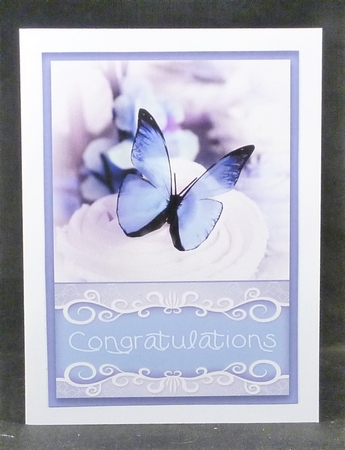 Butterfly Cake Topper - 2 Pack - Blue & Green by Michelle Chivers
