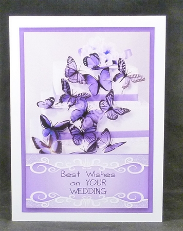 Wedding Butterfly Cake Topper - 2 Pack by Michelle Chivers