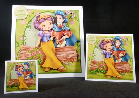 Snow White and Prince Charming by Michelle Chivers