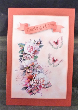 Floral Butterflies Twist & Pop Card by Michelle Chivers