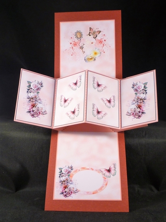 Floral Butterflies Twist & Pop Card by Michelle Chivers