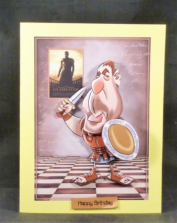 CROW ABOUT IT GLADIATOR BIRTHDAY MINIKIT by Michelle Chivers