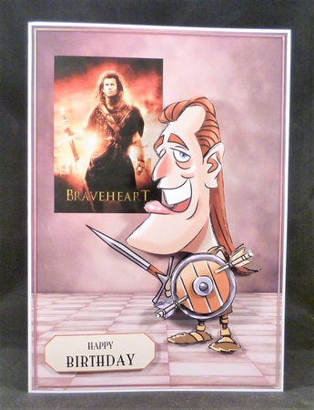 SUCH A BRAVE HEART BIRTHDAY MINIKIT by Michelle Chivers