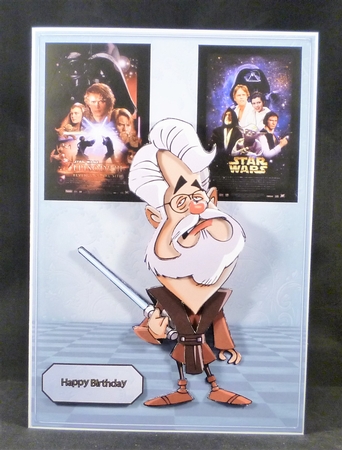 STAR WARS STAR BIRTHDAY or GET WELL MINIKIT by Michelle Chivers