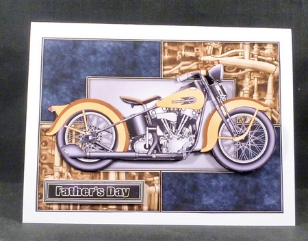Classic Motorcycle A5 Mini Kit by Michelle Chivers