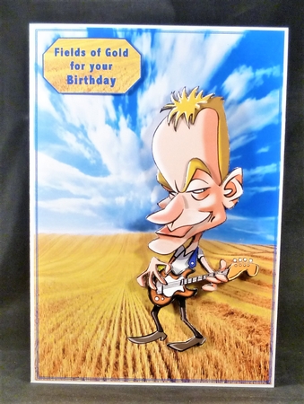 FIELDS OF GOLD BIRTHDAY CELEBRITY MINIKIT by Michelle Chivers