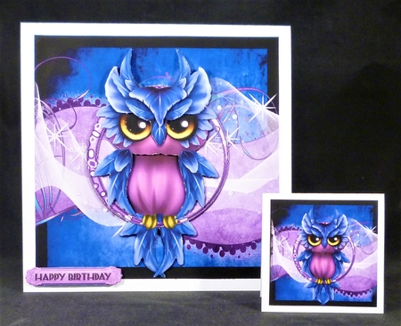 Summer owl mini kit by Michelle Chivers