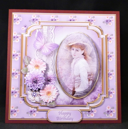 Vintage Charm - Layered Card Mini Kit by Michelle Chivers