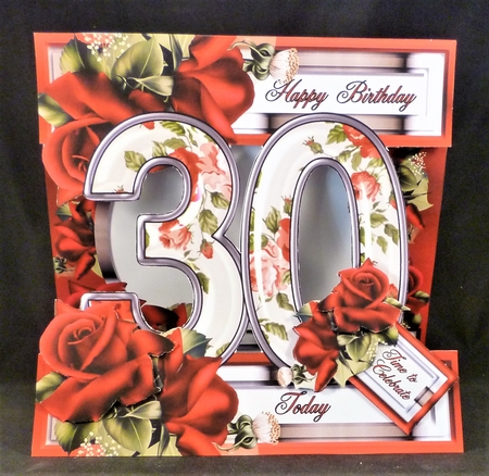 Special Ages Floral - 30 Today by Michelle Chivers