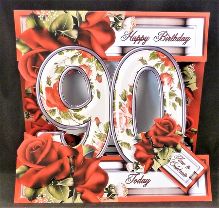 Special Ages Floral - 90 Today by Michelle Chivers