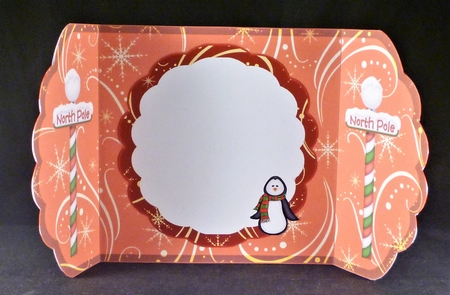 Red Christmas Gatefold Card by Michelle Chivers
