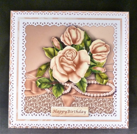 Chique Roses & Pearls by Michelle Chivers