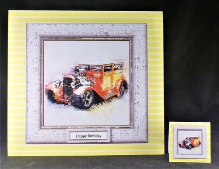 Watercolour Splatter Art - Cars - Exclusive Bumper Kit by Michelle Chivers