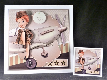 Lady with wings mini kit by Michelle Chivers